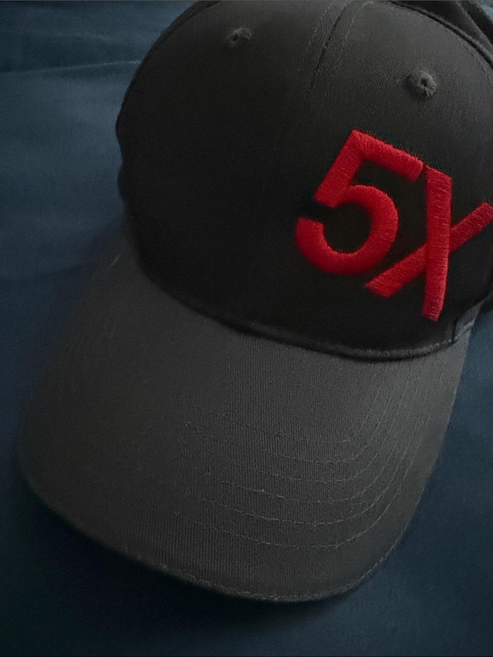 Dassault Falcon 5X Black Baseball Cap